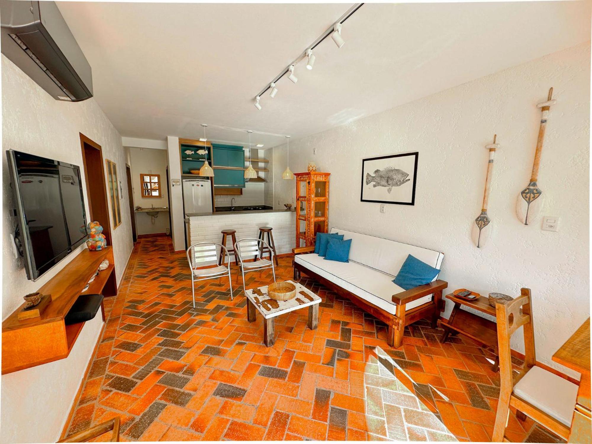 公寓 Apto Estilo Casa Em Na Beira Da Florianopolis